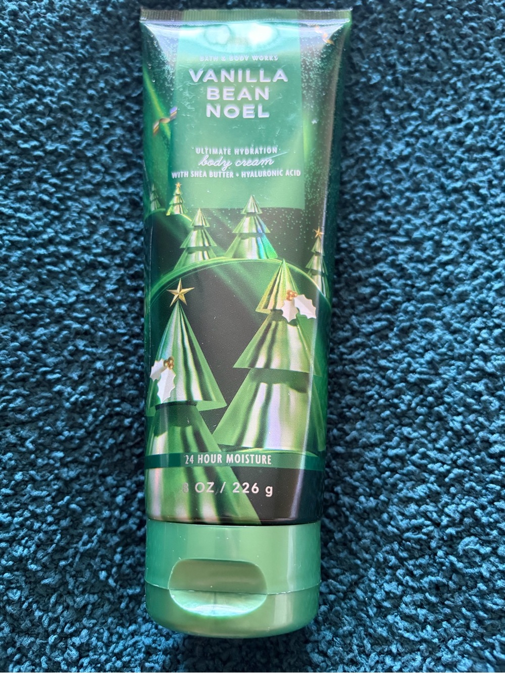 Bath & Body Works Green Vanilla Bean Noel Body Cream